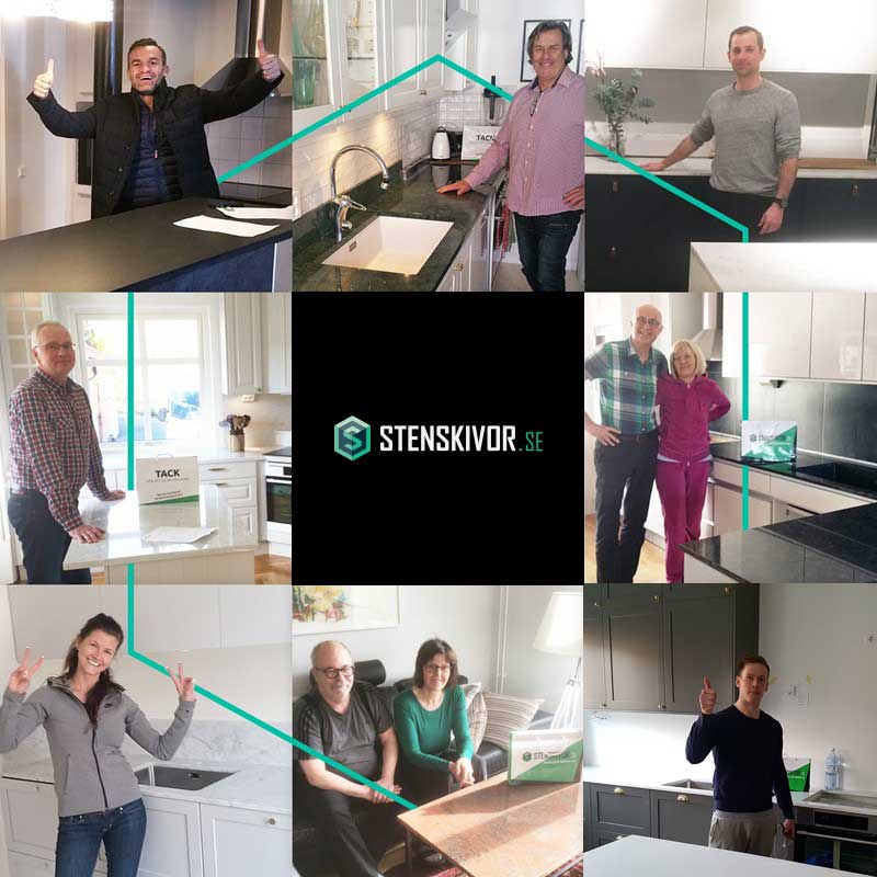 Stenskivors nöjda kunder